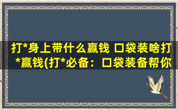 打*身上带什么赢钱 口袋装啥打*赢钱(打*必备：口袋装备帮你赢遍天下！)